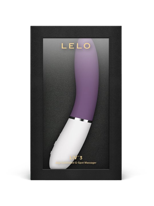 Lelo - Liv™ 3 - Vibratore Stimolatore Punto G in Silicone 16,9 Cm Viola