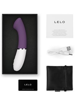 Lelo - Gigi™ 3 - Vibratore Stimolatore Punto G in Silicone 16,3 Cm Viola