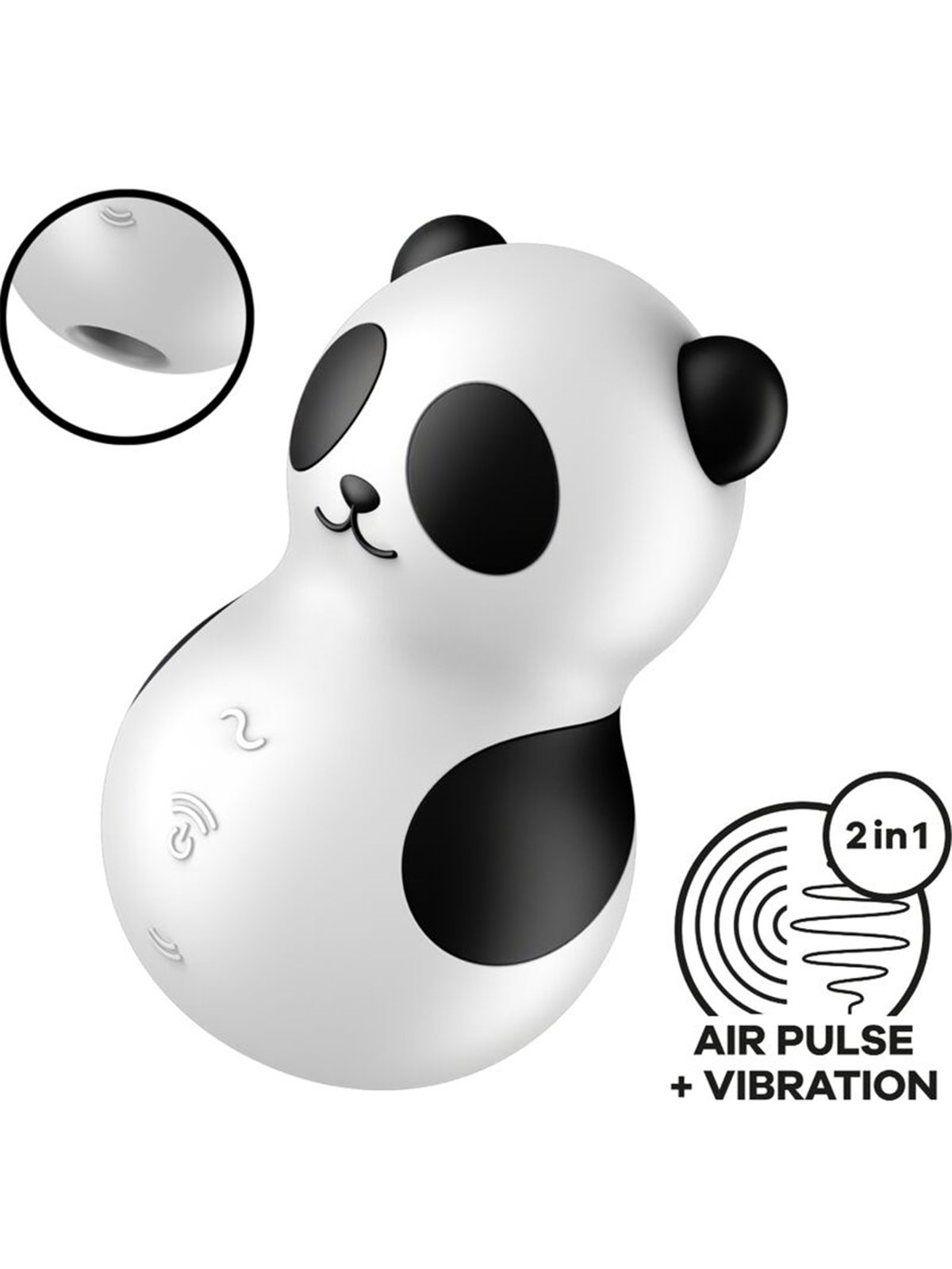 Satisfyer Pocket Panda - Vibratore Stimolatore Succhia Clitoride