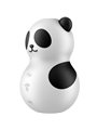Satisfyer - Pocket Panda Stimulator & Vibrator Black And White