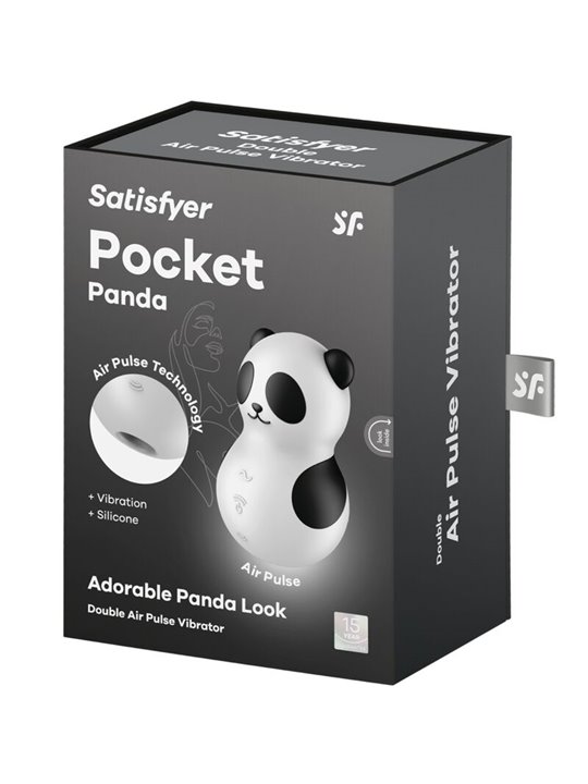 Satisfyer Pocket Panda - Vibratore Stimolatore Succhia Clitoride