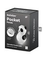 Satisfyer - Pocket Panda Stimulator & Vibrator Black And White