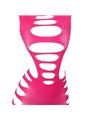 Subblime 952273 - Bodystocking a Rete Manica Lunga Rosa Taglia Unica