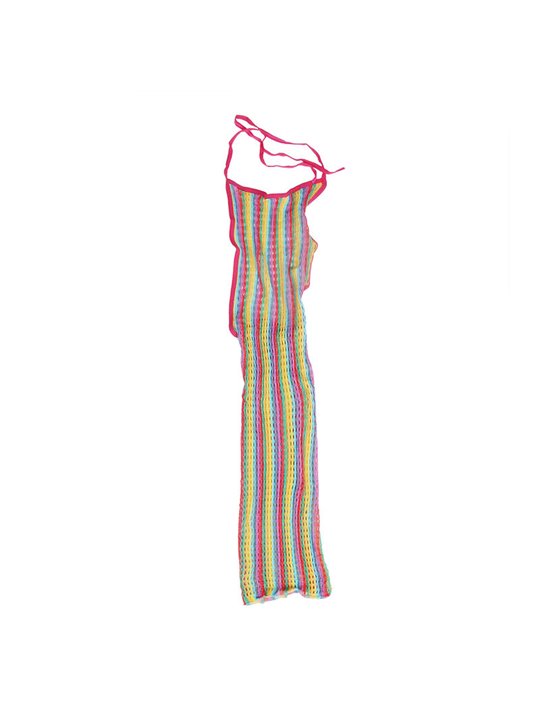 Subblime 952341 - Bodystocking a Rete Arcobaleno Taglia Unica