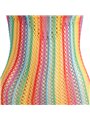 Subblime 952341 - Bodystocking a Rete Arcobaleno Taglia Unica