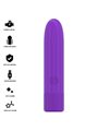 Intense Symone - Vibratore Bullet Usb 8 Vibrazioni Viola 10 x 2,2 Cm