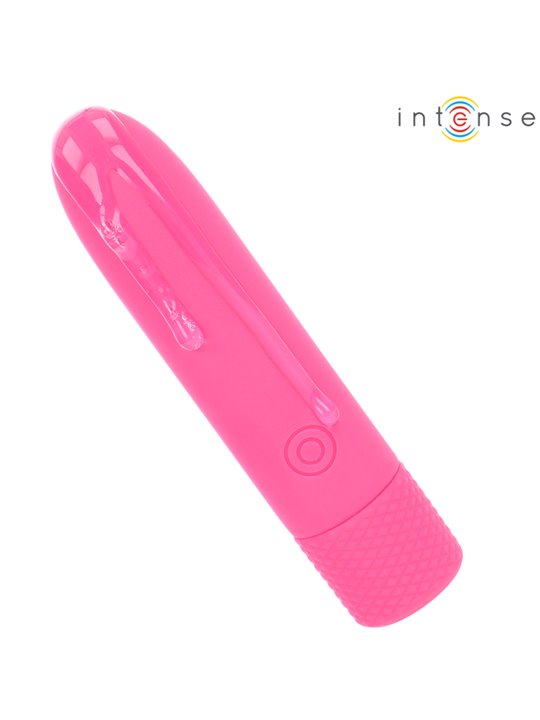 Intense - Symone Usb Rechargeable Vibrating Bullet 8 Vibrations Pink 10 X 2.2 Cm