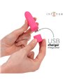 Intense - Symone Usb Rechargeable Vibrating Bullet 8 Vibrations Pink 10 X 2.2 Cm