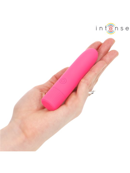 Intense - Symone Usb Rechargeable Vibrating Bullet 8 Vibrations Pink 10 X 2.2 Cm