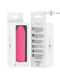 Intense - Symone Usb Rechargeable Vibrating Bullet 8 Vibrations Pink 10 X 2.2 Cm