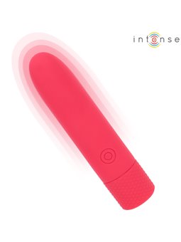Intense - Symone Usb Rechargeable Vibrating Bullet 8 Vibrations Red 10 X 2.2 Cm