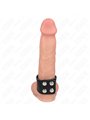 Kink - Leather Penis Ring With Pressure Closure 18.5 X 3.3 Cm