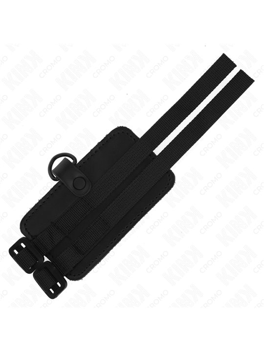 Kink - Leather Penis Ring With Adjustable Straps