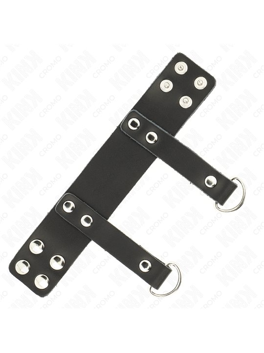 Kink - Penis Ring With "D" Shape Rings 18.5 X 3.3 Cm