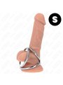 Kink - Triple Chrome Metal Penis Ring 3.2 Cm To 4.5 Cm