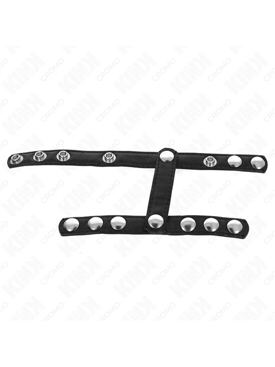 Kink - Penis Ring With 3 Adjustable Ball Splitter Straps