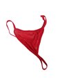 Subblime - 952181 Fishnet Bodystocking With Gloves And Diamonds Red One Size