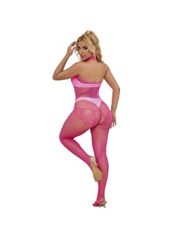 Subblime 952389 - Bodystocking con Cavallo Aperto Rosa Taglia Unica