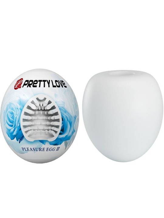 Pretty Love - Male Masturbator Egg White