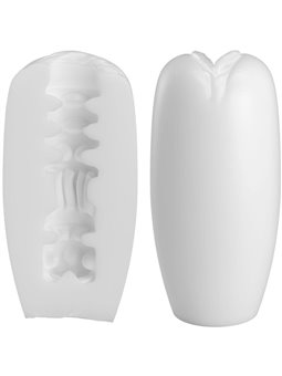 Pretty Love Catherine - Masturbatore per Uomo in Silicone Bianco