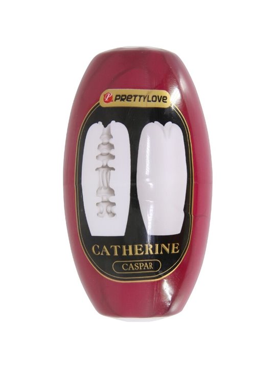 Pretty Love Catherine - Masturbatore per Uomo in Silicone Bianco