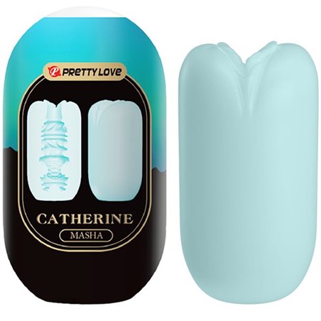 Pretty Love Masha - Masturbatore per Uomo in Silicone Blu