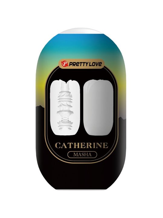 Pretty Love Masha - Masturbatore per Uomo in Silicone Bianco