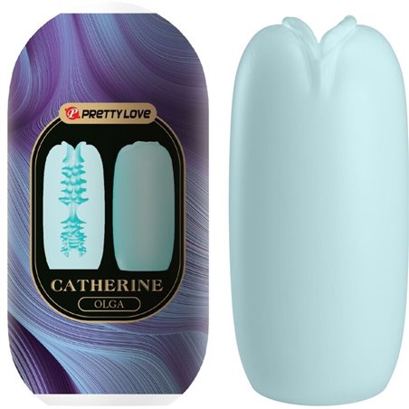 Pretty Love Olga - Masturbatore per Uomo in Silicone Blu