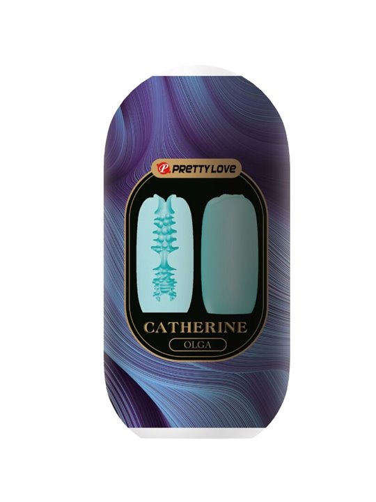 Pretty Love Olga - Masturbatore per Uomo in Silicone Blu