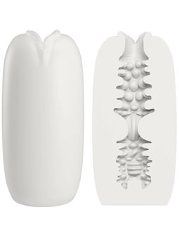 Pretty Love Olga - Masturbatore per Uomo in Silicone Bianco