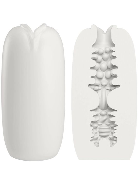 Pretty Love Olga - Masturbatore per Uomo in Silicone Bianco