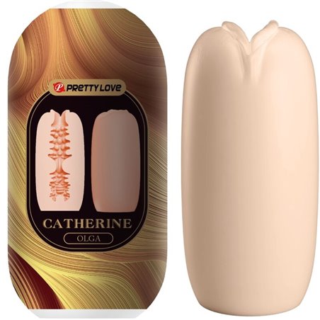 Pretty Love Olga - Masturbatore per Uomo in Silicone Beige