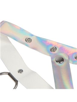 Subblime 953737 - Imbracatura Pettorale con Catene Argento Taglia Unica