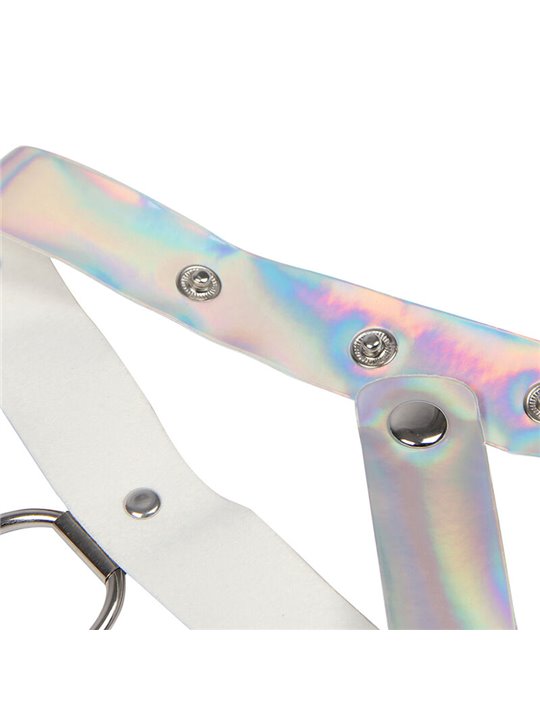 Subblime 953737 - Imbracatura Pettorale con Catene Argento Taglia Unica