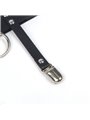Subblime - 953744 Adjustable Leather Punk Garter Black One Size