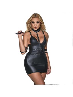 Subblime - 954413 Leather Bondage Body Black L/Xl