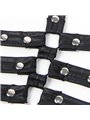 Subblime - 954413 Leather Bondage Body Black L/Xl