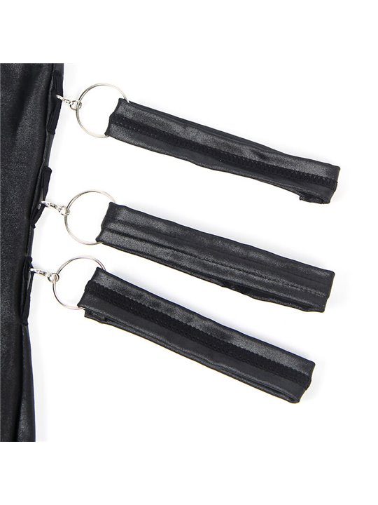 Subblime - 954413 Leather Bondage Body Black L/Xl