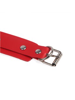 Subblime 953706 - Polsini con Cintura Bondage Rosso Taglia Unica