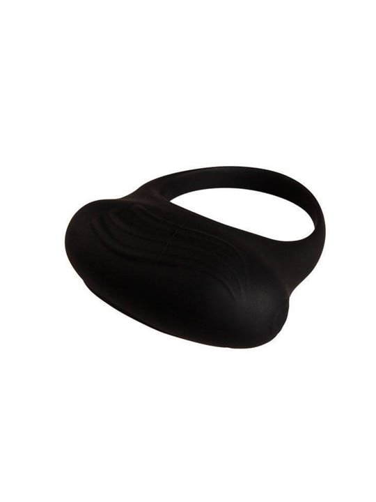 Pretty Love Bertram - Anello Fallico con Vibrazione Nero