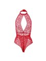Subblime - 953881 Open Cup Bodysuit Red L/Xl