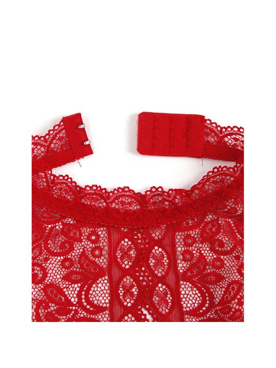 Subblime 953881 - Body con Coppa Aperta Rosso L/XL