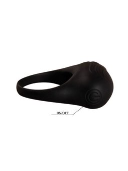 Pretty Love Bertram - Anello Fallico con Vibrazione Nero
