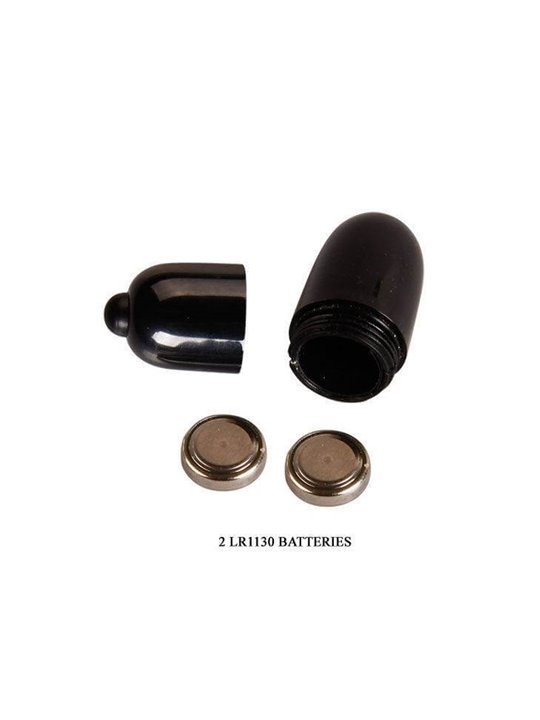 Pretty Love Bertram - Anello Fallico con Vibrazione Nero