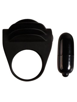 Pretty Love Chester - Anello Fallico con Vibrazione Nero