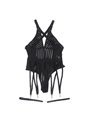 Subblime - 954154 Body With Garter Belt Black L/Xl