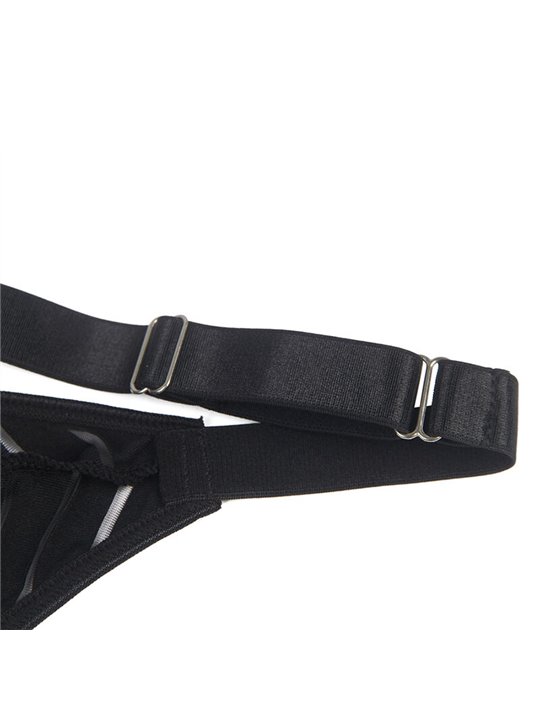 Subblime - 954154 Body With Garter Belt Black L/Xl