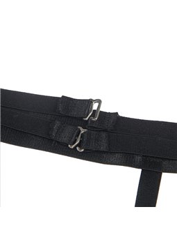 Subblime 954154 - Body con Cintura Reggicalze Nero L/XL