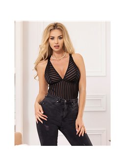 Subblime 954154 - Body con Cintura Reggicalze Nero L/XL