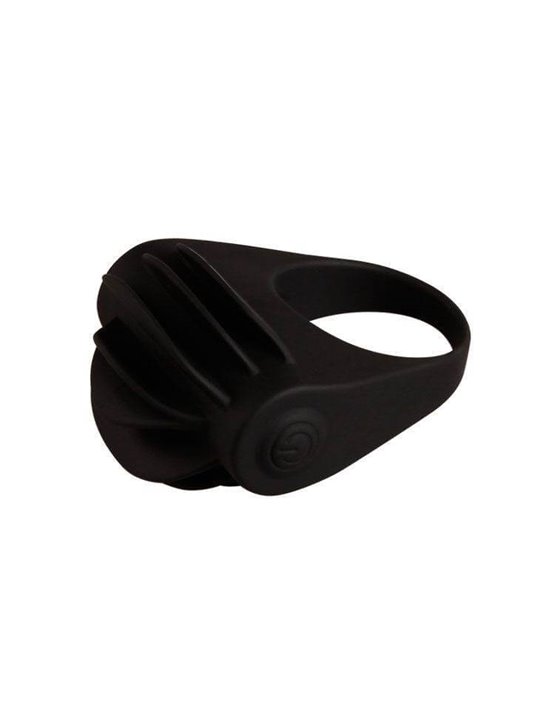 Pretty Love Chester - Anello Fallico con Vibrazione Nero